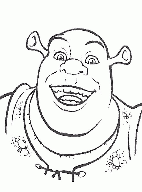 Omalovnky Shrek