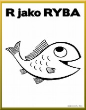 Grafomotorika - Písmeno R jako Ryba