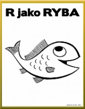 Grafomotorika - Psmeno R jako Ryba