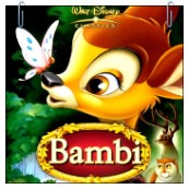 Omalovánky Bambi