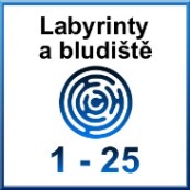 Labyrinty a bludit 1 - 25