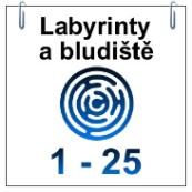 Labyrinty a bludit k vytisknut 1 - 25